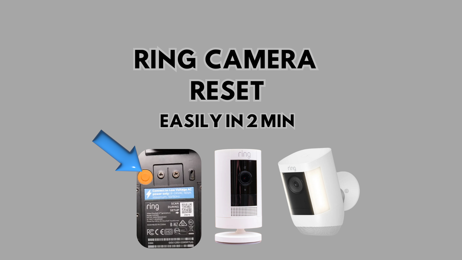 How to Reset a Ring Camera
