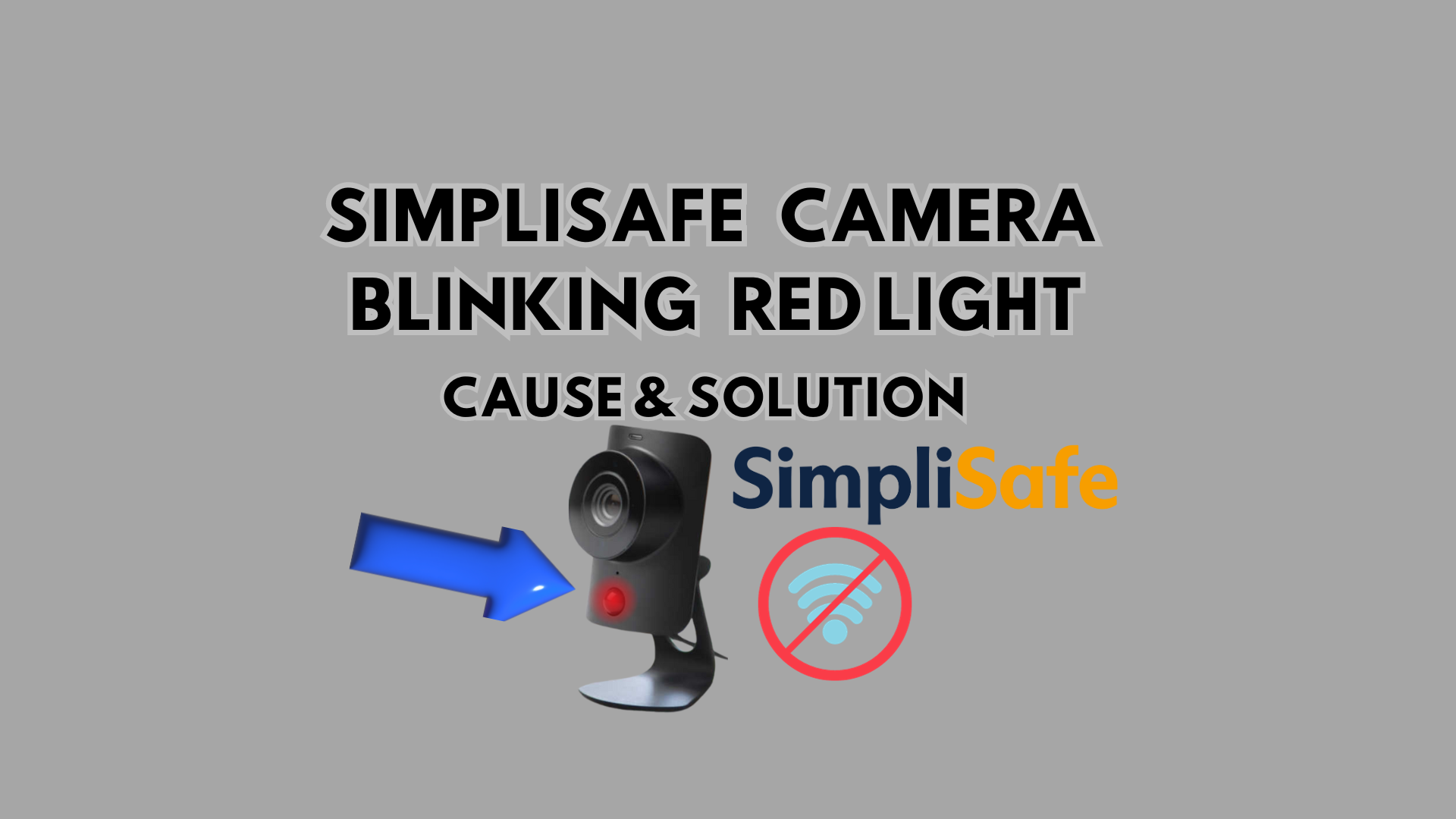 SimpliSafe Camera Blinking Red Light