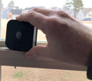 blink camera window mount