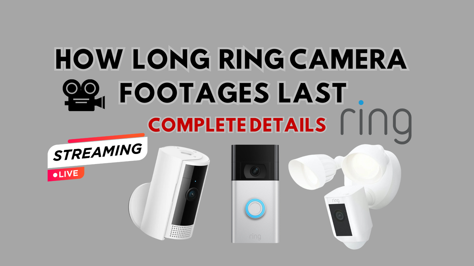 How Long Does Ring Camera Footage Last